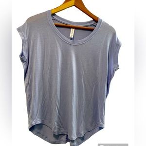 Athleta Light Blue Tee - Petite Extra Small